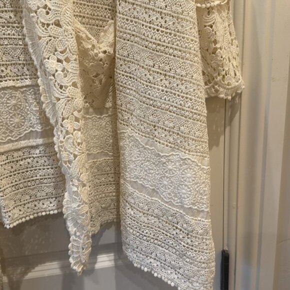 Johnny Was Flower Crochet Jacket - Picture 3 of 8